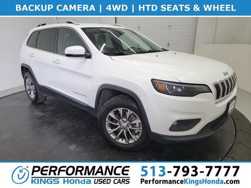 Bright White Clearcoat 2021 Jeep Cherokee Latitude Plus