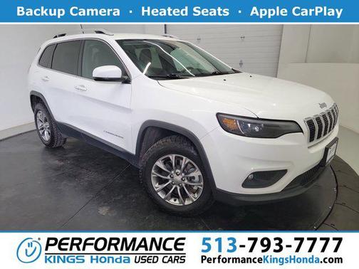 Bright White Clearcoat 2021 Jeep Cherokee Latitude Plus