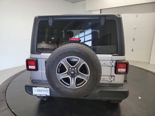 Billet Silver Metallic Clearcoat 2018 Jeep Wrangler Unlimited Sport