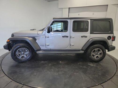 Billet Silver Metallic Clearcoat 2018 Jeep Wrangler Unlimited Sport