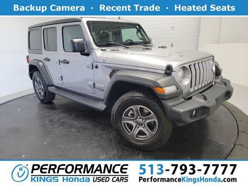 Billet Silver Metallic Clearcoat 2018 Jeep Wrangler Unlimited Sport