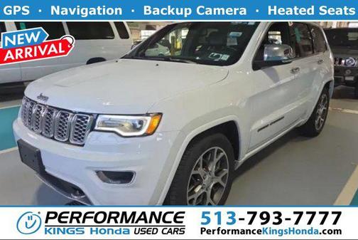 Bright White Clearcoat 2021 Jeep Grand Cherokee Overland
