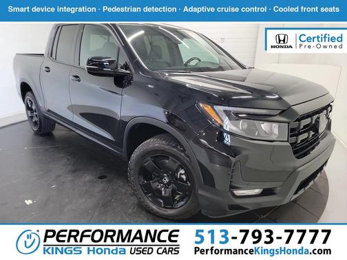 Crystal Black Pearl 2024 Honda Ridgeline Black