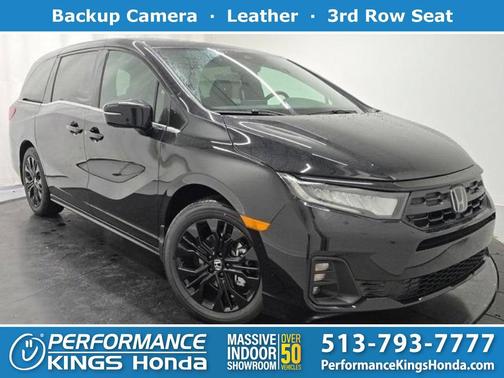 Crystal Black Pearl 2026 Honda Odyssey Sport-L
