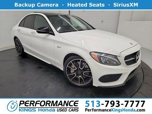 White 2018 Mercedes-Benz AMG C 43 4MATIC