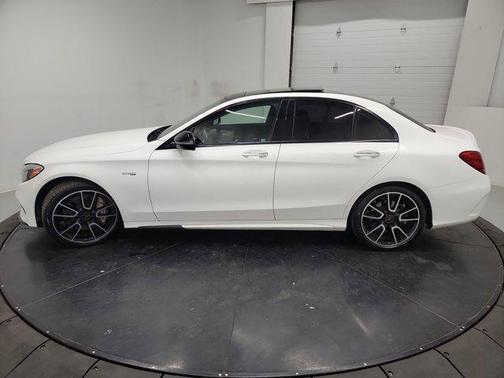 White 2018 Mercedes-Benz AMG C 43 4MATIC