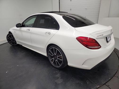 White 2018 Mercedes-Benz AMG C 43 4MATIC