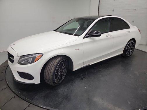 White 2018 Mercedes-Benz AMG C 43 4MATIC
