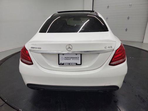 White 2018 Mercedes-Benz AMG C 43 4MATIC