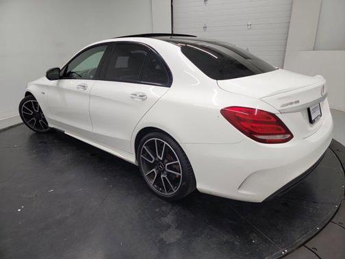 White 2018 Mercedes-Benz AMG C 43 4MATIC