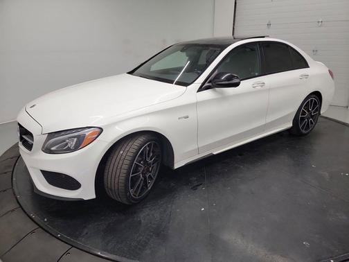 White 2018 Mercedes-Benz AMG C 43 4MATIC