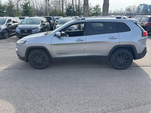 Billet Silver Metallic Clearcoat 2016 Jeep Cherokee Limited