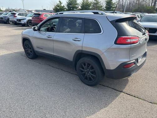 Billet Silver Metallic Clearcoat 2016 Jeep Cherokee Limited