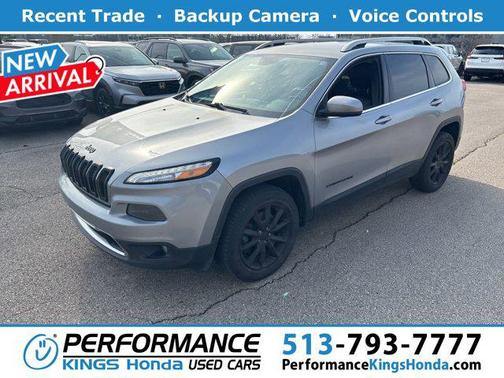 Billet Silver Metallic Clearcoat 2016 Jeep Cherokee Limited