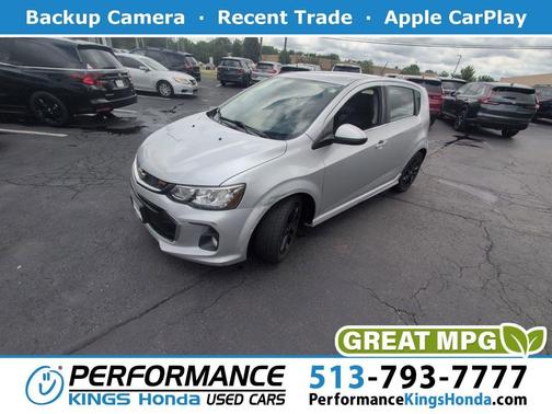 Silver Ice Metallic 2017 Chevrolet Sonic Premier
