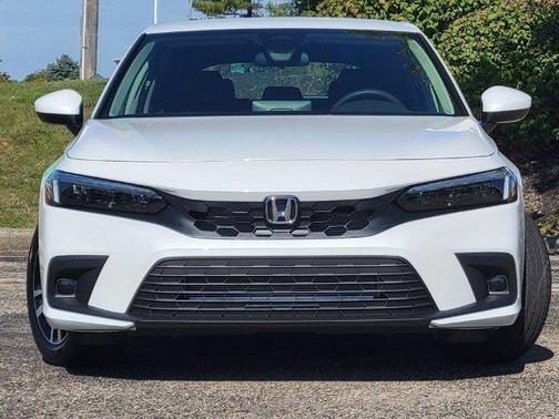 Platinum White Pearl 2024 Honda Civic LX