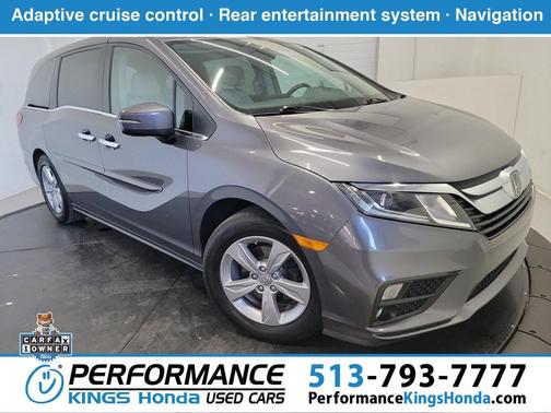 Modern Steel Metallic 2019 Honda Odyssey EX-L w/Navigation/RES