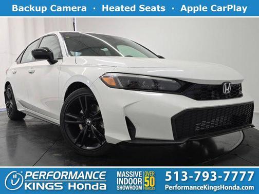 Platinum White Pearl 2026 Honda Civic Si Base