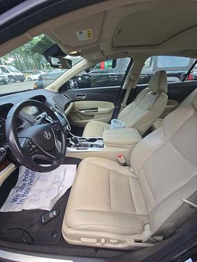 Majestic Black Pearl 2020 Acura TLX Technology