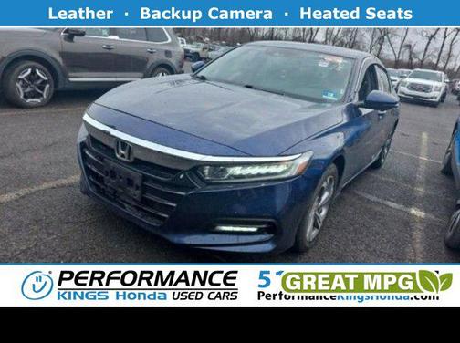 Obsidian Blue Pearl 2018 Honda Accord EX-L 2.0T