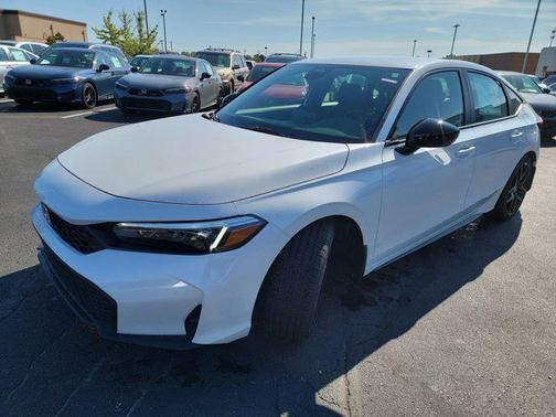 Platinum White Pearl 2026 Honda Civic Sport
