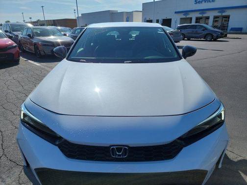 Platinum White Pearl 2026 Honda Civic Sport