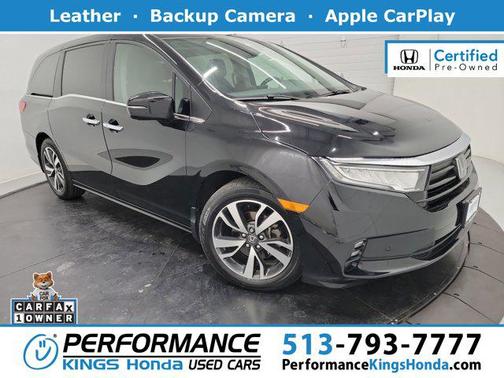 Crystal Black Pearl 2023 Honda Odyssey Touring