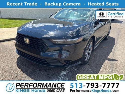 Crystal Black Pearl 2023 Honda Accord EX