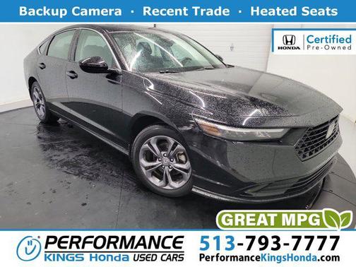Crystal Black Pearl 2023 Honda Accord EX
