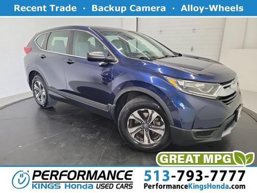 Obsidian Blue Pearl 2018 Honda CR-V LX