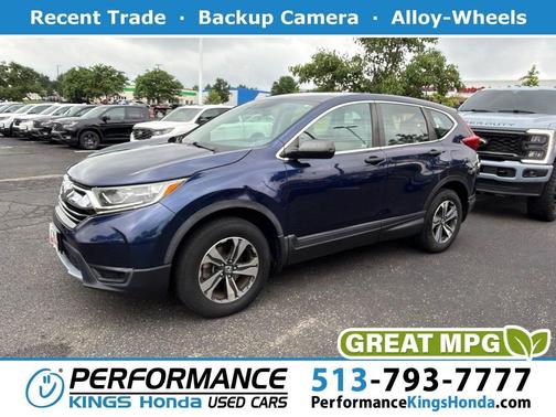 Obsidian Blue Pearl 2018 Honda CR-V LX