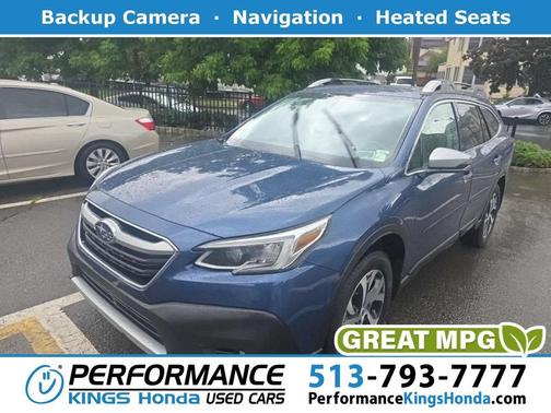 Abyss Blue Pearl 2020 Subaru Outback Touring XT