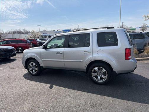Alabaster Silver Metallic 2013 Honda Pilot EX-L