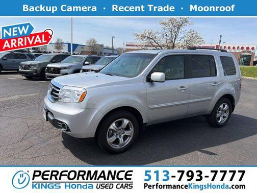 Alabaster Silver Metallic 2013 Honda Pilot EX-L