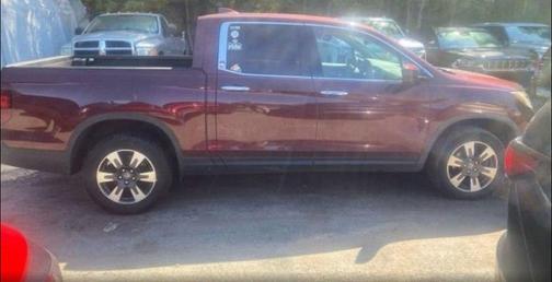 Deep Scarlet Pearl 2019 Honda Ridgeline RTL-E