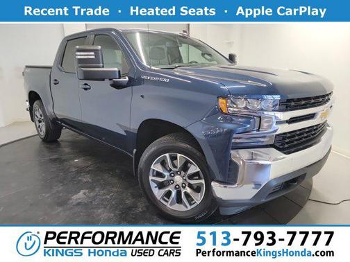 Northsky Blue Metallic 2021 Chevrolet Silverado 1500 LT
