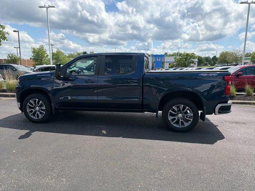 Northsky Blue Metallic 2021 Chevrolet Silverado 1500 LT