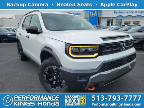 Platinum White Pearl 2026 Honda Passport AWD TrailSport Elite