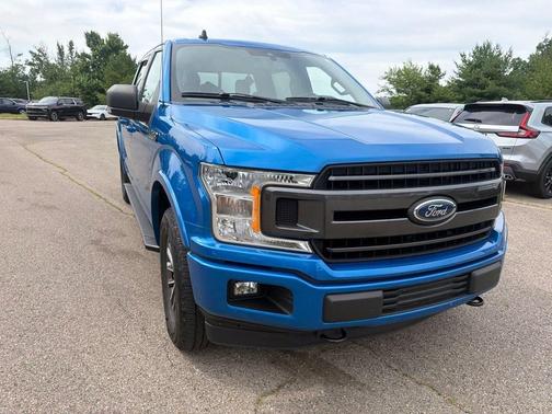 Blue 2020 Ford F-150 XLT
