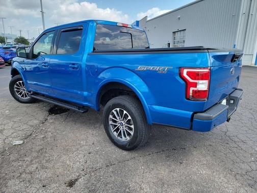 Blue 2020 Ford F-150 XLT
