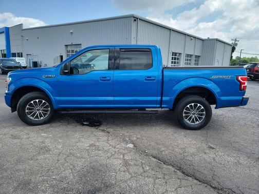 Blue 2020 Ford F-150 XLT