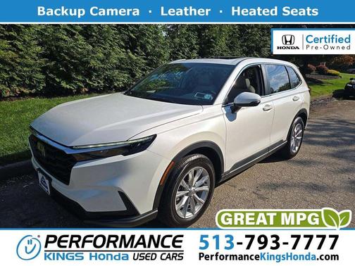 Platinum White Pearl 2024 Honda CR-V EX-L AWD
