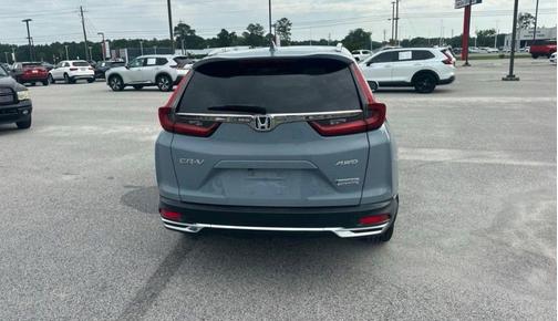 Gray 2021 Honda CR-V Hybrid Touring