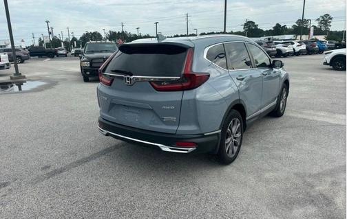Gray 2021 Honda CR-V Hybrid Touring