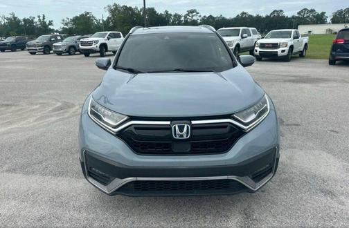 Gray 2021 Honda CR-V Hybrid Touring