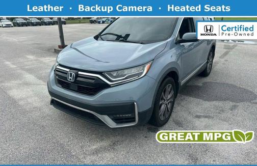 Gray 2021 Honda CR-V Hybrid Touring