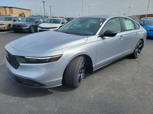 Solar Silver Metallic 2026 Honda Accord Hybrid Sport