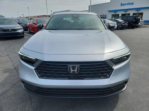 Solar Silver Metallic 2026 Honda Accord Hybrid Sport