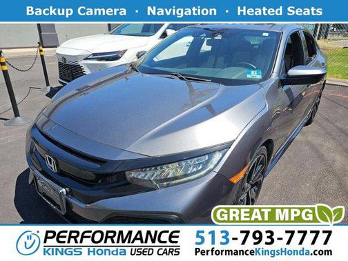 Gray 2018 Honda Civic Sport Touring