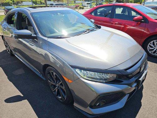 Gray 2018 Honda Civic Sport Touring